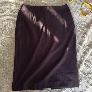 MODA International Blackened Navy Career Wear Skirt (L14)